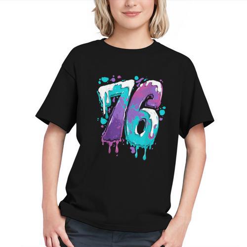 Vintage Baseball 76 Number Graphic Youth - Sportilla
