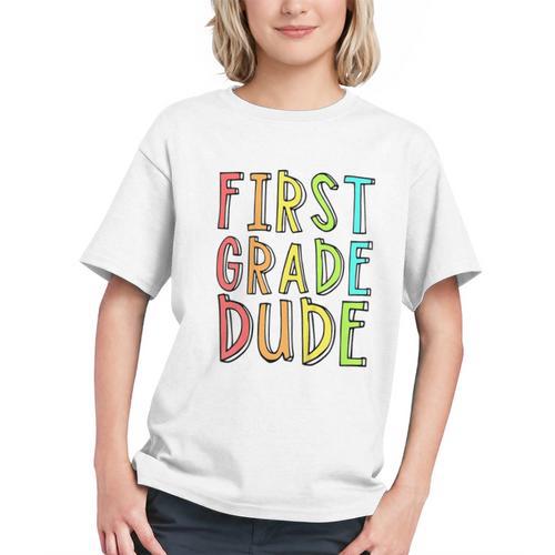 1st Grade Dude! Cool Back to School Youth T-shirt - Savourry
