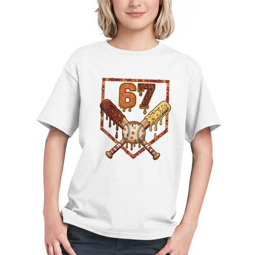 67 Baseball Drip Thanksgiving Six Seven Boys Teens Kids Graphic Youth - Sportilla