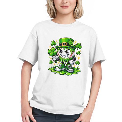 Baseball Drip Icecream Apparel Youth Boy St Patrick Day Graphic Youth - Sportilla