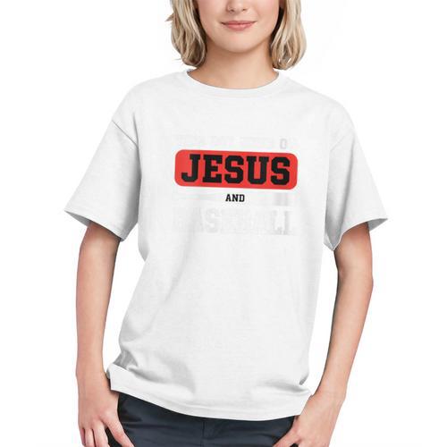 This Boy Runs On Jesus And Baseball Christian Baseball Graphic Youth - Sportilla