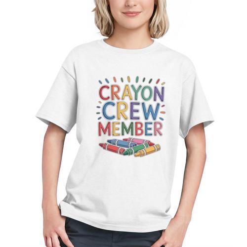 Color Your World: Back to School Crayon Crew Youth T-Shirt - Savourry