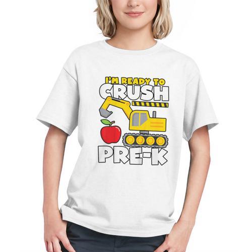 Digging Into Pre-K! Excavator Back to School Youth T-shirt - Savourry