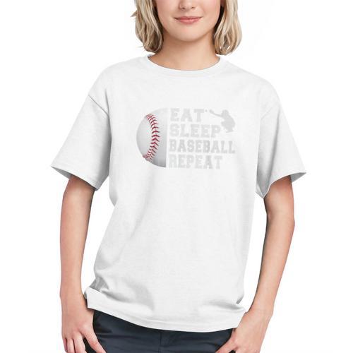 Eat Sleep Baseball Repeat Catcher Boys Youth Men Graphic Youth - Sportilla