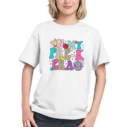 Groovy Pre-K Era Vibes! Back to School Youth T-shirt - Savourry