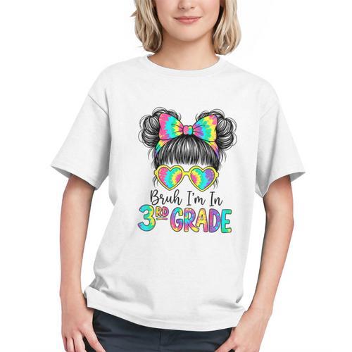 Groovy Tie Dye Vibes for 3rd Grade Back to School Youth T-shirt - Savourry