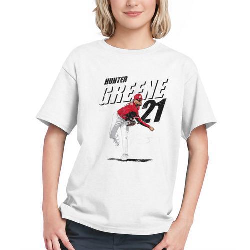 Hunter Greene Cincinnati MLB Baseball Players MLBHGR204M Graphic Youth - Sportilla