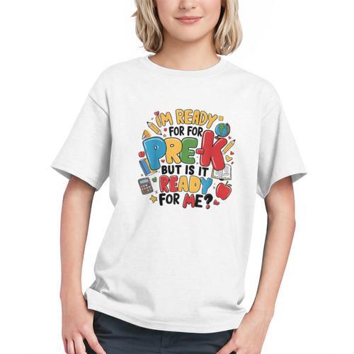 Is Pre-K Ready for Me? Confident Back to School Youth T-shirt - Savourry