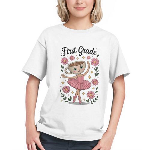 Italian Brainrot Cappuccina Back to School Youth T-Shirt - Savourry