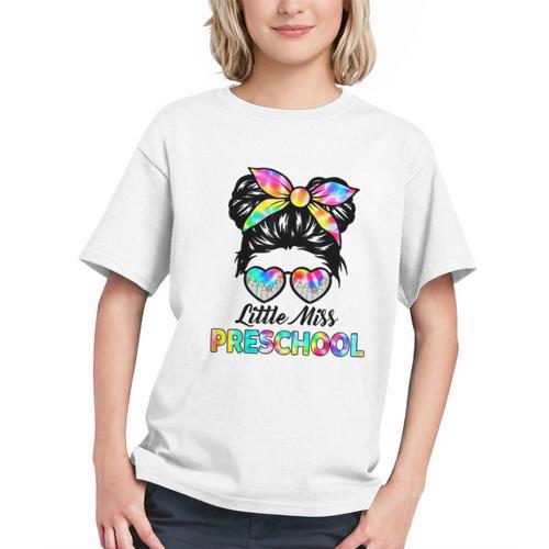 Little Miss Preschool Charm Back to School Youth T-Shirt - Savourry
