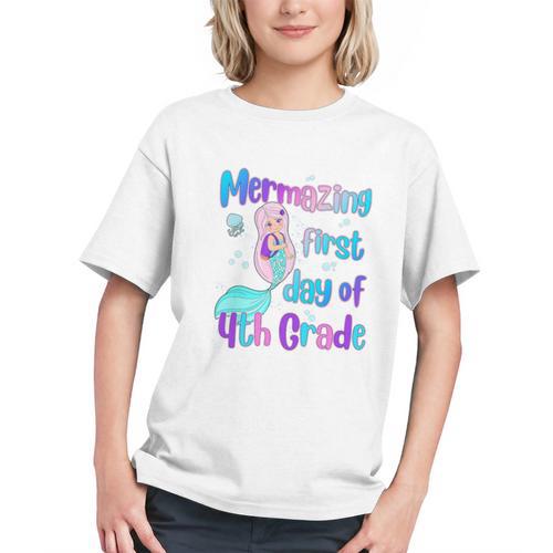 Mermazing 4th Grade Vibes! Back to School Youth T-shirt - Savourry