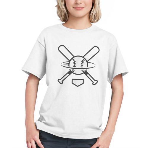 Minimalist Baseball Clean Sports Graphic Tee For Fan Players Graphic Youth - Sportilla