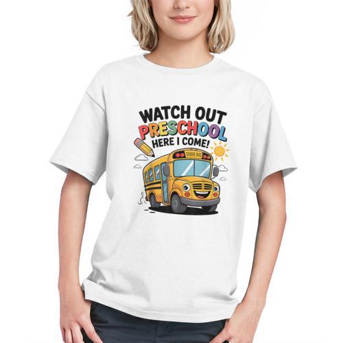 Preschool Bound! Fun Back to School Youth T-shirt - Savourry