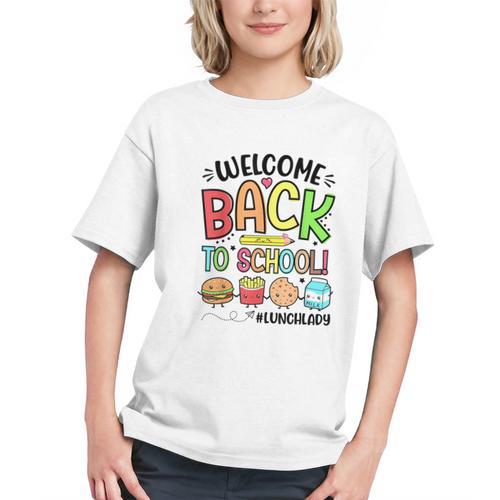 Serve Up Smiles: Lunch Lady Back to School Youth T-shirt - Savourry