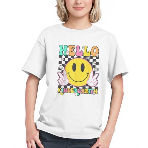 Smile Brightly in Kindergarten! Back to School Youth T-Shirt - Savourry