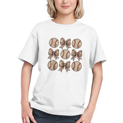 Soccer Bow Game Day Baseball Coquette Bow Women Girls Graphic Youth - Sportilla