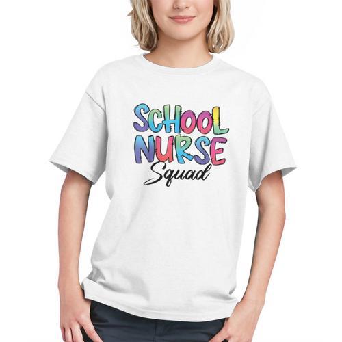 Tie Dye Vibes for the School Nurse Squad Youth T-shirt - Savourry
