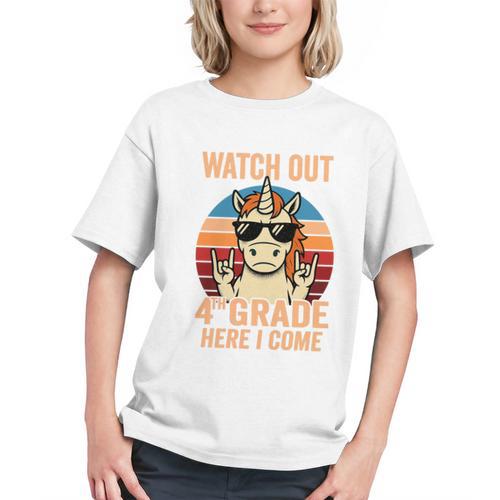 Watch Out 4th Grade! Boys Back to School Youth T-Shirt - Savourry