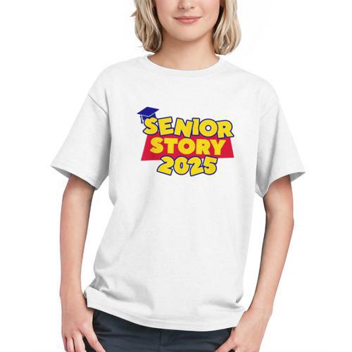 Write Your Senior Story! Class of 2025 Back to School Youth T-shirt - Savourry
