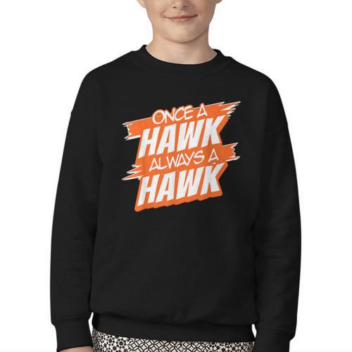 Always A Hawk Back To School Spirit O Youth Crewneck Sweatshirt - Savourry