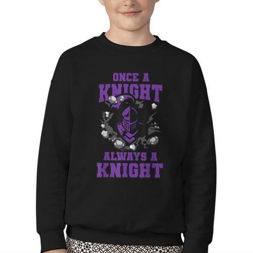 Always A Knight Back To School Spirit P Youth Crewneck Sweatshirt - Savourry