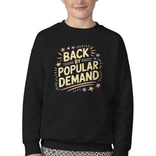 Back By Popular Demand Back To School Youth Crewneck Sweatshirt - Savourry