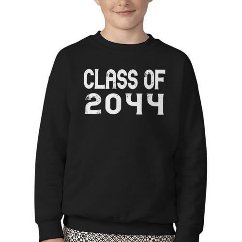Class Of 2044 Grow With Me Graduation Back To School Youth Crewneck Sweatshirt - Savourry