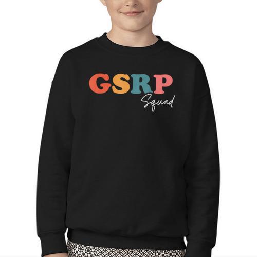 GSRP Squad Boho Cute Back To School GSRP Youth Crewneck Sweatshirt - Savourry