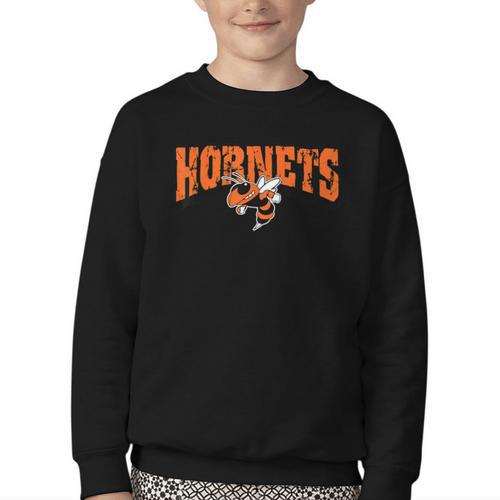 Hornets Back To School Spirit O Youth Crewneck Sweatshirt - Savourry