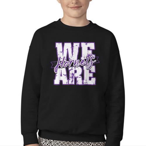 We Are Hornets Back To School Spirit P Youth Crewneck Sweatshirt - Savourry