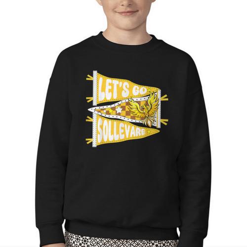 Let's Go Sollevare Uplift Back To School Spirit Youth Crewneck Sweatshirt - Savourry