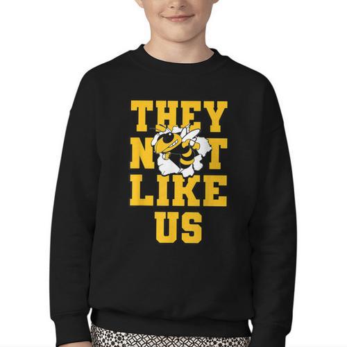 Not Like Hornets Back To School Spirit GY Youth Crewneck Sweatshirt - Savourry