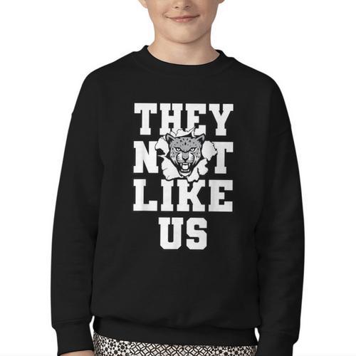 Not Like Jaguars Back To School Spirit Youth Crewneck Sweatshirt - Savourry