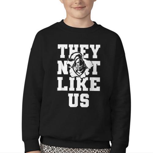 Not Like Knights Back To School Spirit Youth Crewneck Sweatshirt - Savourry