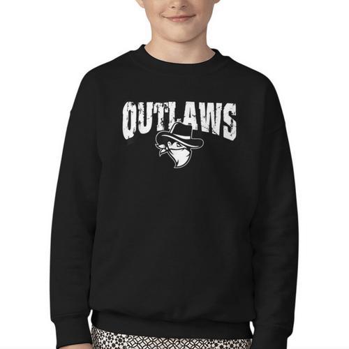 Outlaws Back To School Spirit Youth Crewneck Sweatshirt - Savourry