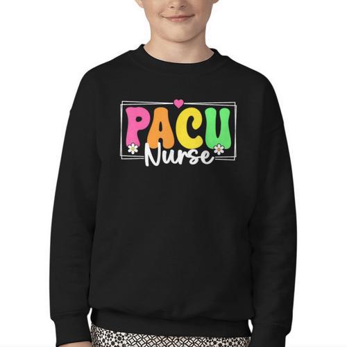 PACU Nurse Back To School Student Nurse Youth Crewneck Sweatshirt - Savourry