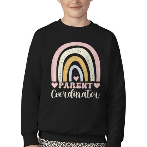 Parent Coordinator Back To School Appreciation Youth Crewneck Sweatshirt - Savourry