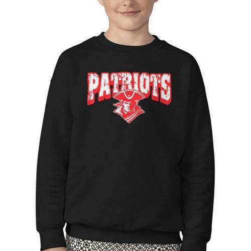 Patriots Back To School Spirit R Youth Crewneck Sweatshirt - Savourry