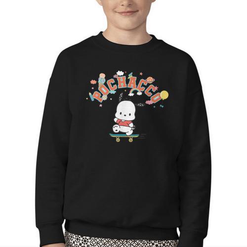 Pochacco Back To School Youth Crewneck Sweatshirt - Savourry