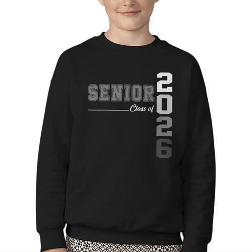 Senior Class Of 2026 Back To School Senior Graduation 2026 Youth Crewneck Sweatshirt - Savourry