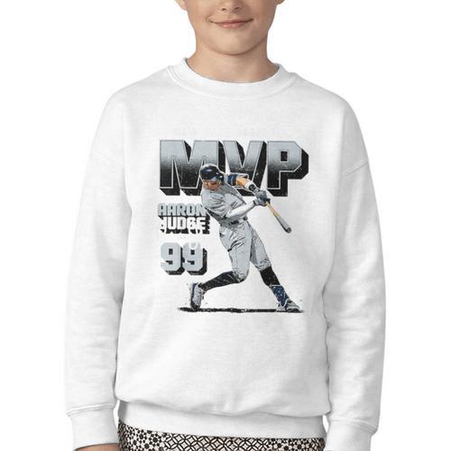 Aaron Judge New York Y Baseball 2025 AL MVP MLBAJMVPM Youth Crewneck Sweatshirt - Sportilla