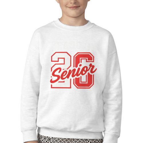 Class Of 2026 Senior 2026 Back To School Graduation 2026 Youth Crewneck Sweatshirt - Savourry