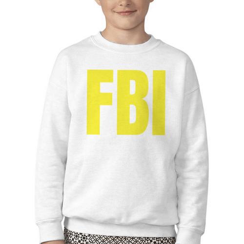 FBI Frequent Bathroom Inspector Back To School Youth Crewneck Sweatshirt - Savourry