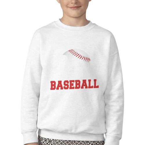 Proud Sister Of A Baseball Senior Class Of 2026 Graduation Youth Crewneck Sweatshirt - Sportilla