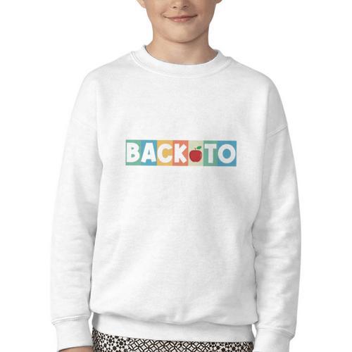 Welcome Back To School Principal Appreciation Squad Youth Crewneck Sweatshirt - Savourry