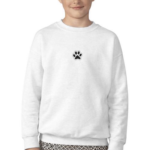 Wildcats Sunflower Sports Team Spirit Mascot Back To School Premium Tri-Blend Youth Crewneck Sweatshirt - Savourry