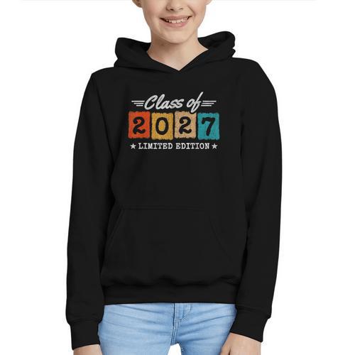 2027 Back To School Graduation Limited Edition Class Of 2027 Graphic Youth Hoodie - Savourry