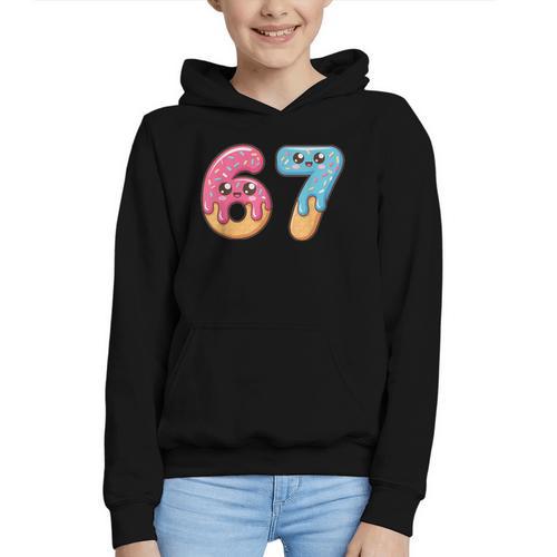 67 Shirt Baseball Life Style 101 Apparel Youth Drip Meme 6 7 Graphic Youth Hoodie - Sportilla