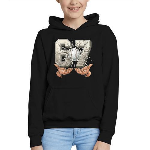 Baseball 67 Six Seven Gen Alpha Meme Graphic Youth Hoodie - Sportilla