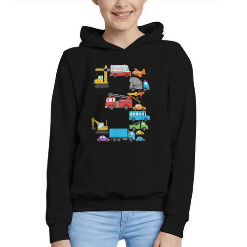 Baseball Ice Cream Drip Vehicles Youth Baseball Drip Graphic Youth Hoodie - Sportilla